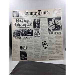 John Lennon Yoko Ono Sometime in New York City Vinyl 2LP Capitol SVBB 3392 1972